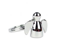 Philippi Design Angelo Schlüsselanhänger Schutzengel - EIN Engel als Geschenk zum mitnehmen für Ihre Liebsten aus massivem Metall