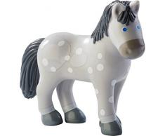 HABA 303678 - Little Friends – Connis Pferd Bella | Hübsche Pferdefigur aus strapazierfähigem Kunststoff für lange Spielfreude