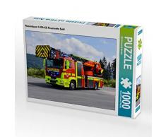 CALVENDO Puzzle Rosenbauer L32A-XS Feuerwehr Suhl 1000 Teile Lege-Größe 64 x 48 cm Foto-Puzzle Bild von MH Photoart & Medien