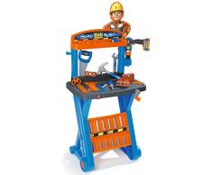 Smoby 360306 - Bob der Baumeister Erste Werkbank mit Akkuschrauber