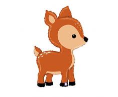 Betallic 35878-P Folienballon, braun, 99 cm