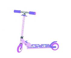 ODS Scooter 80 cm verstellbar und klappbar Einhorn Mania, Farbe Rosa, Lila, Weiß, 56378