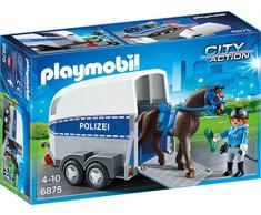Playmobil 6875 - Berittene Polizei mit Anhänger