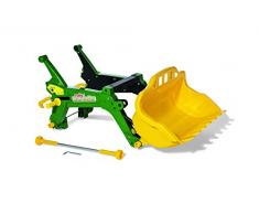 Rolly Toys rollyTrac Lader Premium (Frontlader grün, für Kinder von 3-10 Jahre, Zubehör für Kindertraktoren) 408955