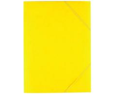 Interdruk tegupreż Datei Ordner mit Elastic Band A4 Pressspan, gelb