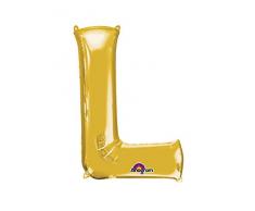 amscan 3297001 86,4 Buchstabe L Super Shape Folienballon