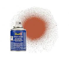 Revell 34185 Spraydose braun, matt Spray Color, Farben in der praktischen 100-ml-Sprühdose
