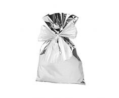 P.N.P. Plast 041032.09 Staubsaugerbeutel 40 x 60 cm, silberfarben, 25 Stück