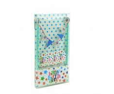 Gifts 4 All Occasions Limited SHATCHI-936 Happy Birthday Topper Tortenbanner Partydekoration mehrfarbig