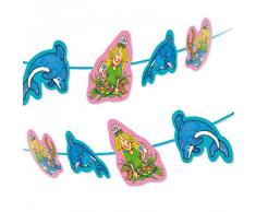 Lutz Mauder Lutz mauder11241 Mermaid Girlande (3 m, 9-tlg.)