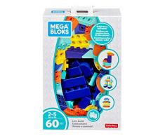 Mega Bloks FLY43 - Zeit für Bauspaß Medium Bausteine Box (60 Teile), Spielzeug ab 2 Jahren