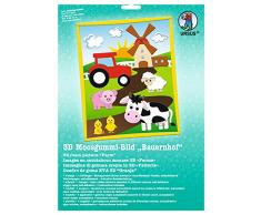 Ursus 8780002 - Moosgummi Bild 3D Bauernhof