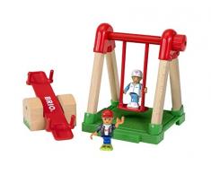 BRIO World 33948 - Village Spielplatz, bunt