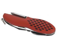 Pfiffikus 42417 - Taschenmesser mit 10 Funktionen, ca. 9 cm