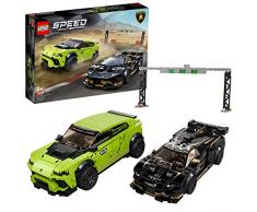 LEGO 76899 Speed Champions Lamborghini Urus ST-X & Lamborghini Huracán Super Trofeo EVO Rennwagen-Set