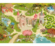 Papo 60504 WILDTIERE Teppich Bezaubernde Welt, Mehrfarben