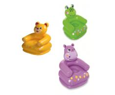 Intex 68556NP - Happy Animal Chair - Kindersessel, Teddy, 65 x 64 x 74 cm
