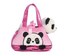 Aurora 32769 Fancy Pal Peek-a-Boo Panda Plüschtier, Rosa