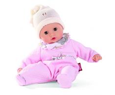 Götz 1320588 Muffin Traumblume Puppe - 33 cm Babypuppe mit blauen Schlafaugen, ohne Haare und Weichkörper - 4-teiliges Set - ab 18 Monaten