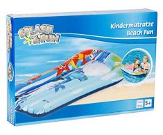 Splash & Fun Kindermatratze Beach Fun Sichtfenster 110x60cm