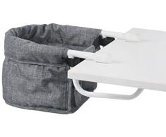 Bayer Chic 2000 735 76 Born Tischsitz für Baby-Puppen, Jeans grau