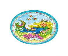 Lutz Mauder Lutz mauder11242 Meerjungfrau Party Teller (8-teilig)