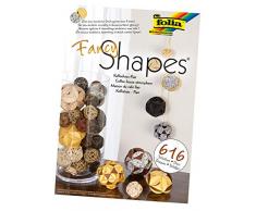 folia 25019 - Fancy - Shapes - Set Kaffeehaus - Flair - ideal als Dekoration in Bodenvasen, Dekoschalen oder als Kranz