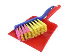 Theo Klein 6626 - Theo 236626 Kinder Kehr-Garnitur im Beutel Handfeger und Kehrblech