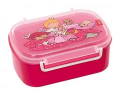 sigikid Mädchen, Brotdose mit buntem Druck, Brotzeitbox Pinky Queeny, Pink, 25007
