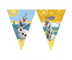 Disney 9 ft Frozen Wimpelkette Flaggen mit Sommer Olaf