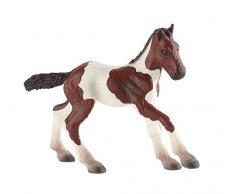 Bullyland 62678 - Spielfigur, Quarter Pferd Fohlen, liebevoll handbemalte Figur, PVC-frei, tolles Geschenk für Jungen und Mädchen zum fantasievollen Spielen