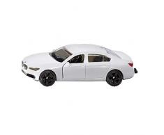 SIKU 1509, BMW 750i, Metall/Kunststoff, Weiß, Spielzeugauto für Kinder, Öffenbare Türen, Anhängerkupplung