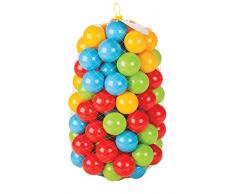Jamara 460267 ø 90 mm 460267-Bälle für Bällepool Happy VE100-Ballgröße Ø 90mm, Bälle in 4, Weichkunststoff