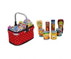 Tanner 40913 Kaufladen, Mehrfarbig & 0329.1 - Lebensmittel Set