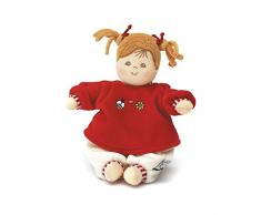Sterntaler Spielpuppe Magdalena, Integrierte Rassel, Alter: Für Babys ab der Geburt, 23 cm, Rot/Beige
