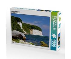 CALVENDO Puzzle Rügens Kreideküste 1000 Teile Lege-Größe 64 x 48 cm Foto-Puzzle Bild von Wibke Woyke