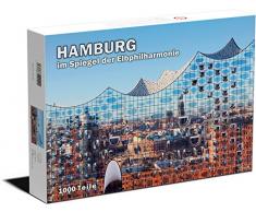 Hamburg im Spiegel der Elbphilharmonie, 1000 Teile