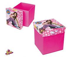 SOY LUNA Ich bin Luna Aufbewahrungsbox Hocker Sitzsack, zusammenklappbar (Suncity sla402270)