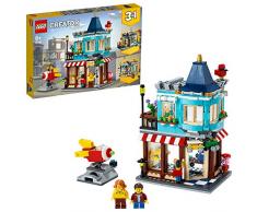 LEGO 31105 Creator 3-in-1 Spielzeugladen im Stadthaus, Stadthaus Spielzeugladen - Konditorei - Blumenladen Bauset