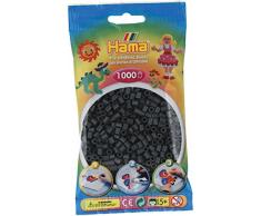 Hama 207-71 Bügelperlen Beutel 1000x, dunkelgrau