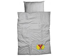 Triple A Toys 20021 - Bettwäsche mit Yps Logo, grau