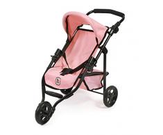 Bayer Chic 2000 612 14 Jogging-Buggy Lola, Puppenwagen, Puppen-Jogger, Melange Apricot
