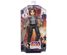 Hasbro Star Wars C1624ES0 - Die Mächte des Schicksals 11 Zoll Deluxe Action Puppe - Jyn Erso, Actionfigur