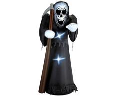 Widmann - Aufblasbarer Sensenmann, Dekoration mit Licht