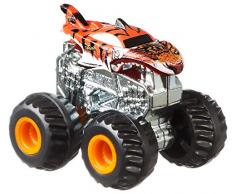 Hot Wheels GBR24 - Monster Trucks Blindpack mit 1 Mini Truck, 1 Starter und 1 Sticker in zufälliger Auswahl, Spielzeug ab 3 Jahren