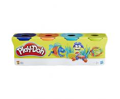 Hasbro European Trading B.V. B5517EU4 - Play-Doh Knete, Spiele und Puzzles, 4er Pack, Fablich Sortiert