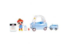 L.O.L. Surprise! 564928E7C Furniture - Puppenmöbel und Sammelfigur mit Zubehör Road-Trip mit Can Do Baby, 10 Überraschungen