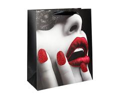 SPIRIT 403397 SB Geschenktüte Fashion 1 1xDsg L Size, 10 STK, Farbig Seortiert