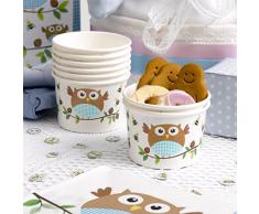 Neviti Little Owls Eisbecher, Blau