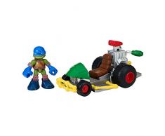 Teenage Mutant Ninja Turtles 14096701 14096701-Patrol Buggy mit Racer Leo, Science Fiction Fantasy